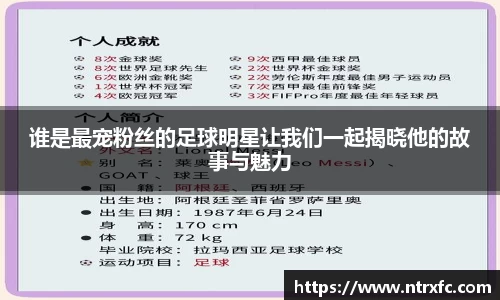 谁是最宠粉丝的足球明星让我们一起揭晓他的故事与魅力